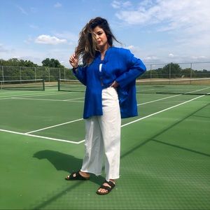 Blue Blazer by Pauline Trigère